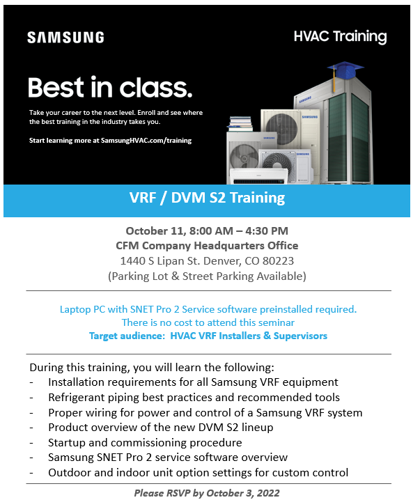 Samsung DVMS2 Training